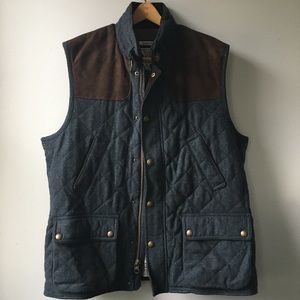 JOS A BANK | Men’s Vest Blue Tweed